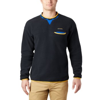 Columbia Wapitoo Fleece, Pullover Negros Para Hombre | 098315-ORL